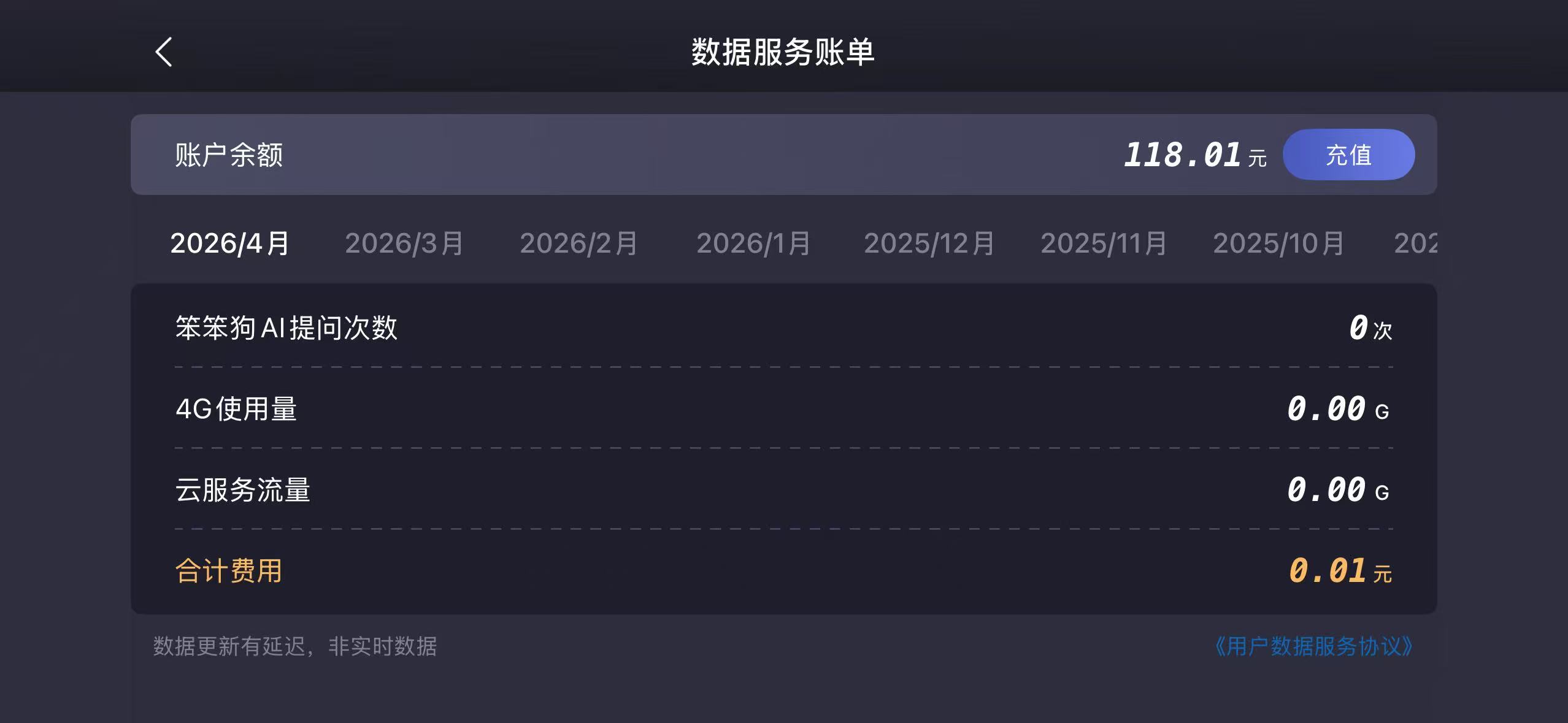 如何查看数据流量花费:剩余金额.jpeg